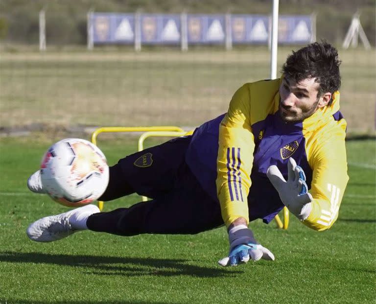 "La noticia es que ?llego por ser amigo de Riquelme', pero Román nunca va a hacer nada en contra de Boca", dijo Javier García, arquero que se suma a Andrada y Rossi