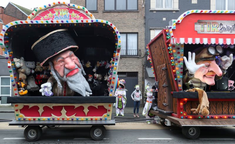 Carnival parade in Aalst