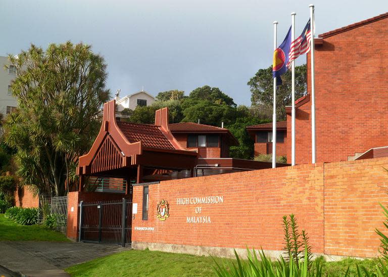 The High Commission of Malaysia in Wellington pictured on July 1, 2014