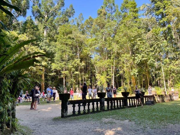 Dank der geführten Tour alles andere als verlassen: Der Paronella Park. - Copyright: Monica Humphries/Insider