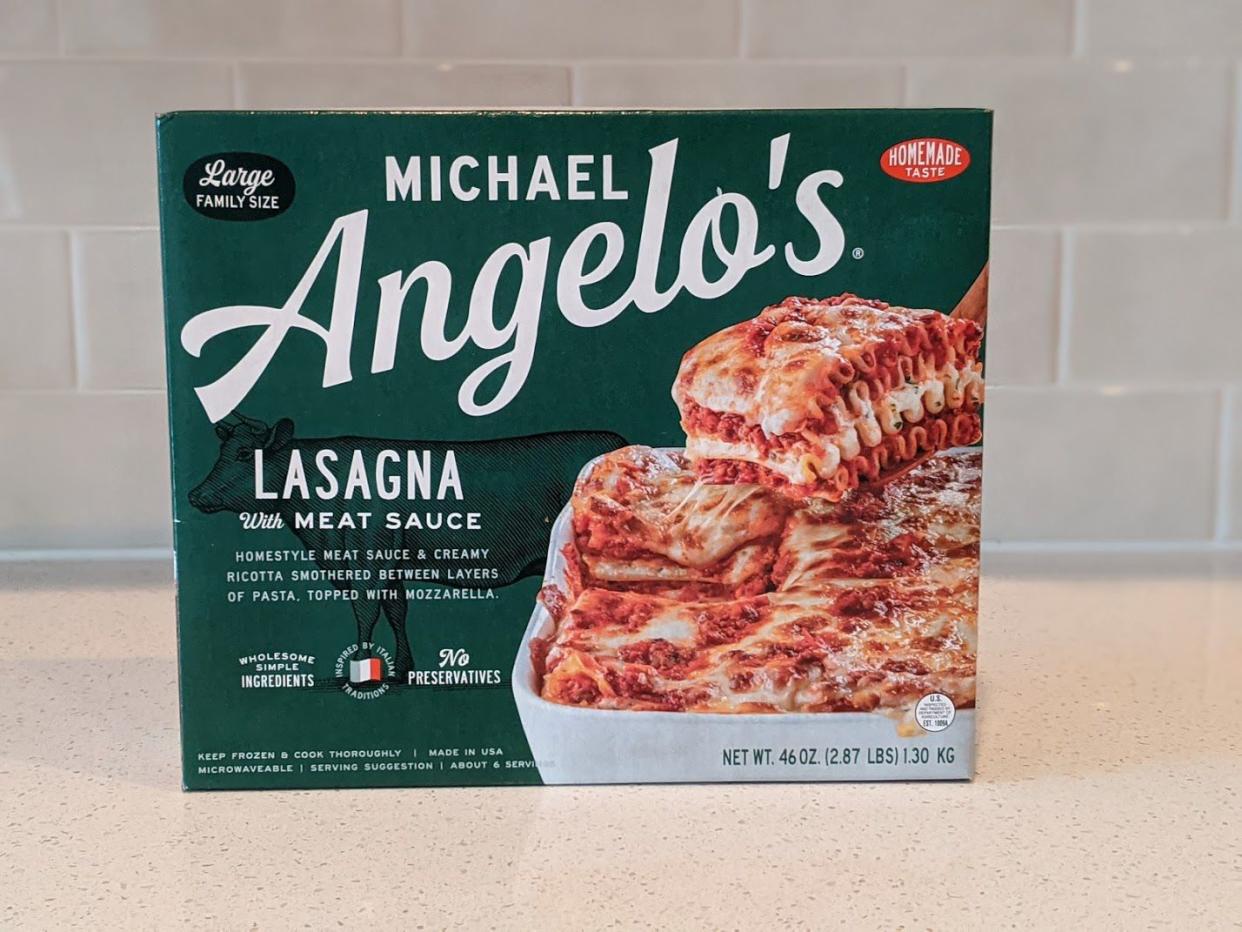 Michael Angelo's Lasagna with Meat Sauce