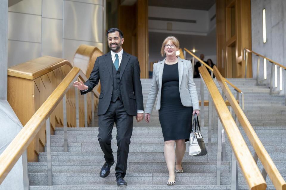 Shona Robison becomes Deputy First Minister as Humza Yousaf appoints his cabinet <i>(Image: PA)</i>