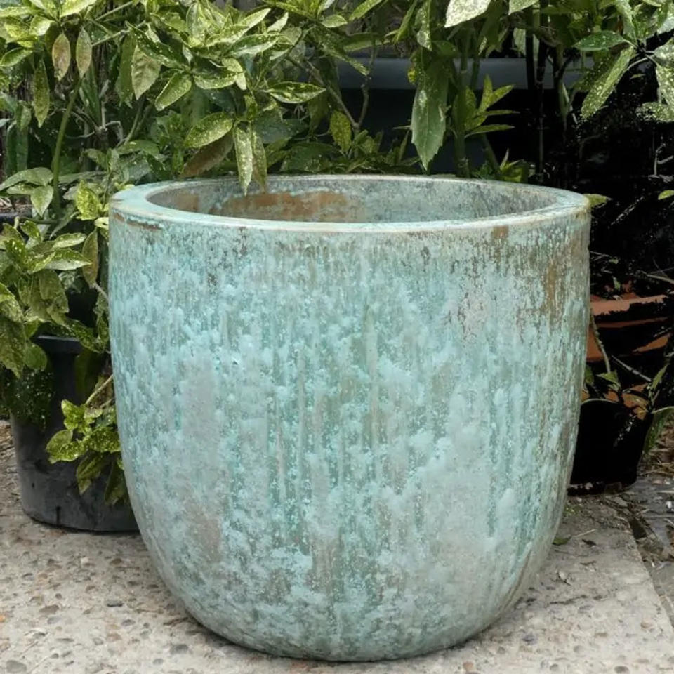 large opal planter