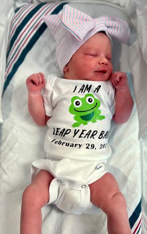 <p>Sarasota Memorial Health Care System</p> Leap Day baby born on Feb. 29, 2024