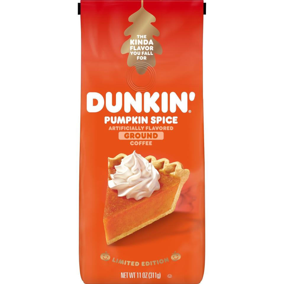 38) Dunkin' Donuts Pumpkin Spice Ground Coffee 11 oz