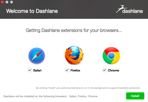 Dashlane screenshot