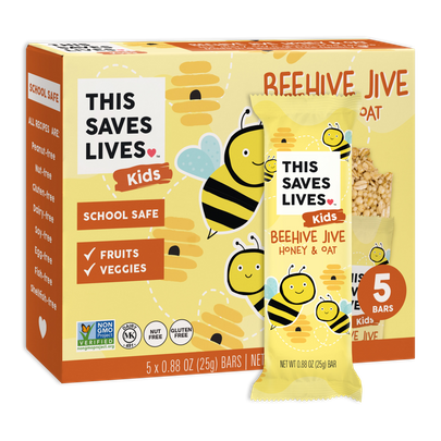 This Saves Lives Beehive Jive Honey & Oat Bar