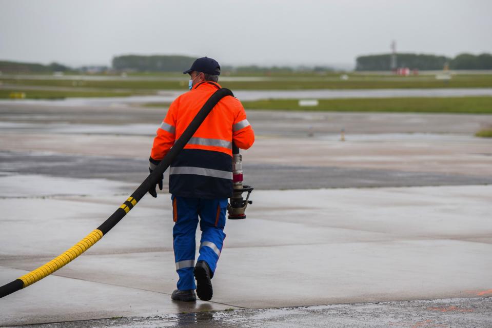 Sustainable aviation fuel is much more expensive than normal jet kerosene.