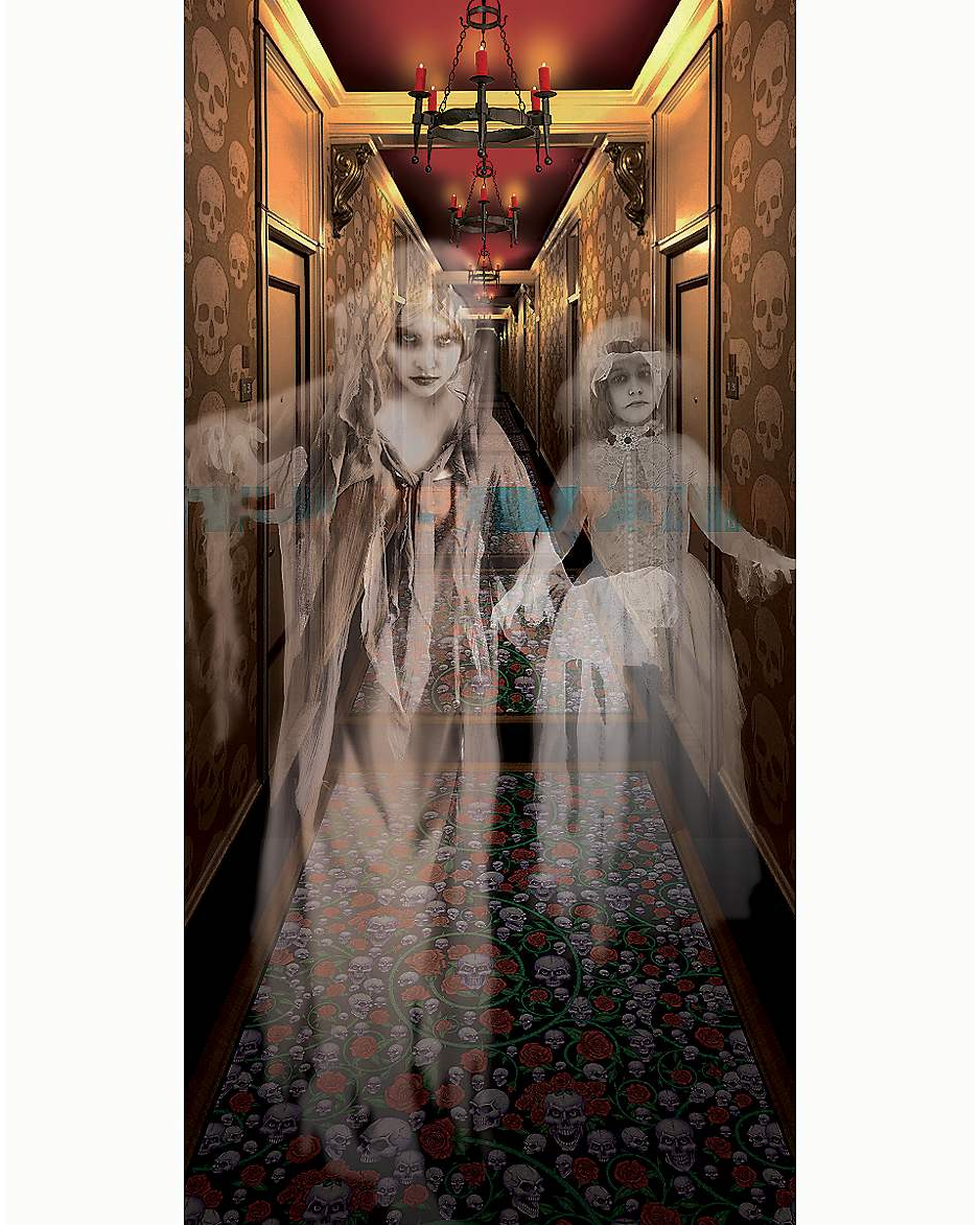 <p>Just one question: Who are these children and how do I get away from them?</p> <p><strong>Shop now:</strong> Ghost Girls Halloween Poster, $5. <a rel="nofollow noopener" href="https://www.spirithalloween.com/product/decorations/props/ghost-girls-hallway-poster-decorations/pc/1005/c/0/sc/1034/132849.uts?sortByColumnName=SortByPriceAscending&thumbnailIndex=22" target="_blank" data-ylk="slk:spirithalloween.com;elm:context_link;itc:0;sec:content-canvas" class="link ">spirithalloween.com</a></p>