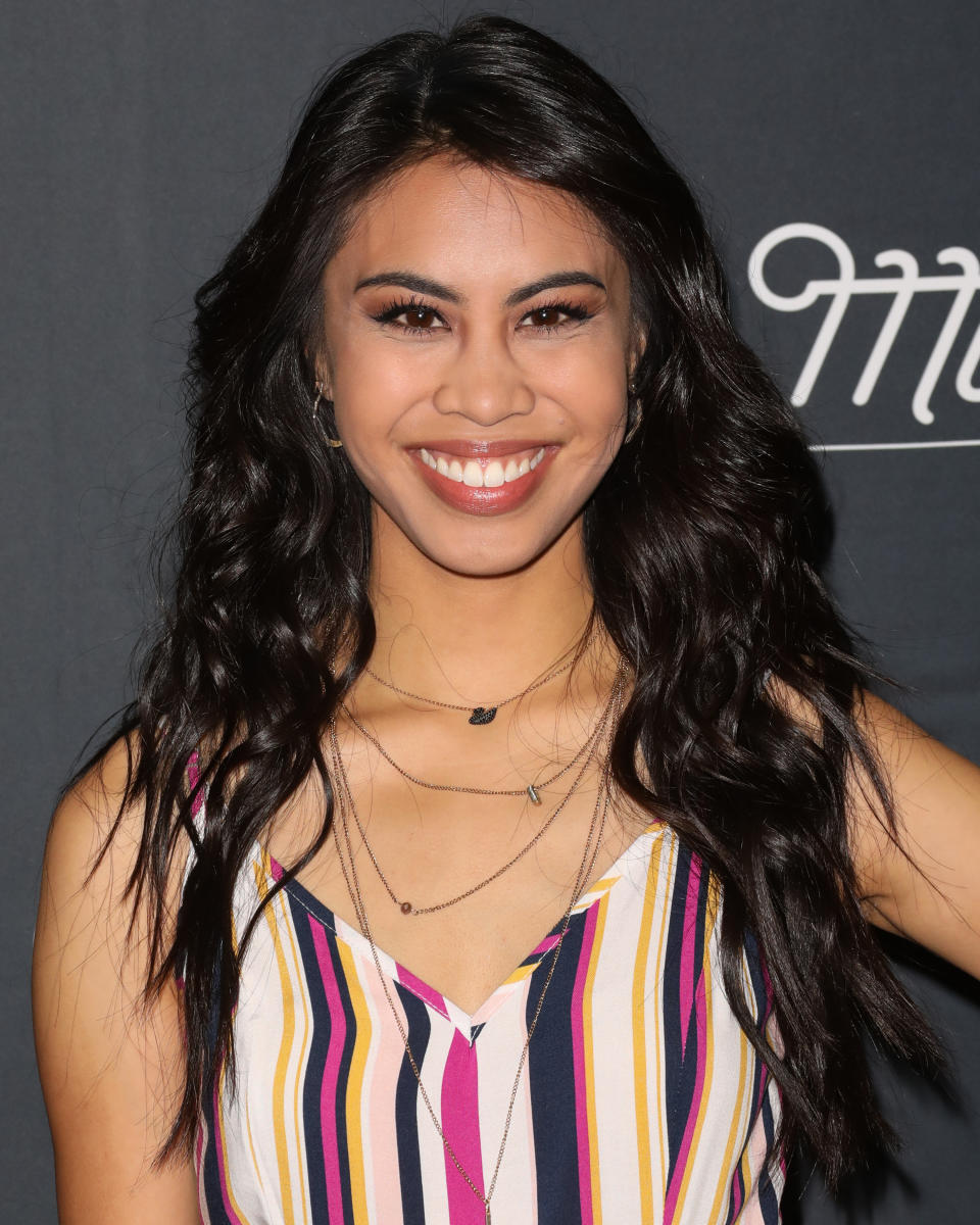 Actress Ashley Argota attends the "The Spitfire Grill" Opening Night Performance at Garry Marshall Theatre