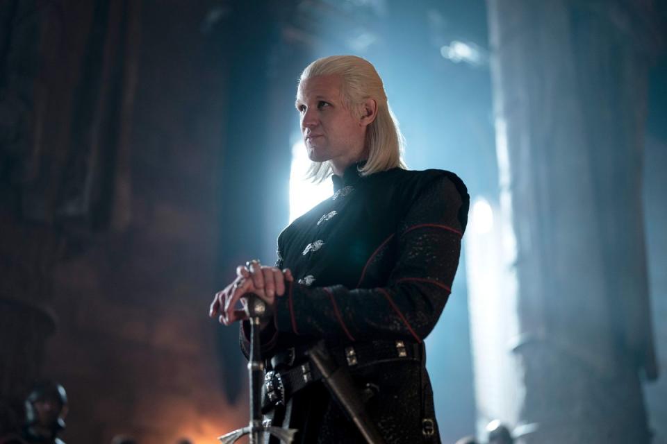 matt smith as daemon targaryen, house of the dragon