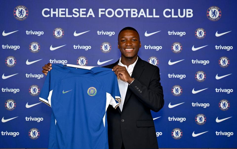 Moises Caicedo is unveiled as a Chelsea player