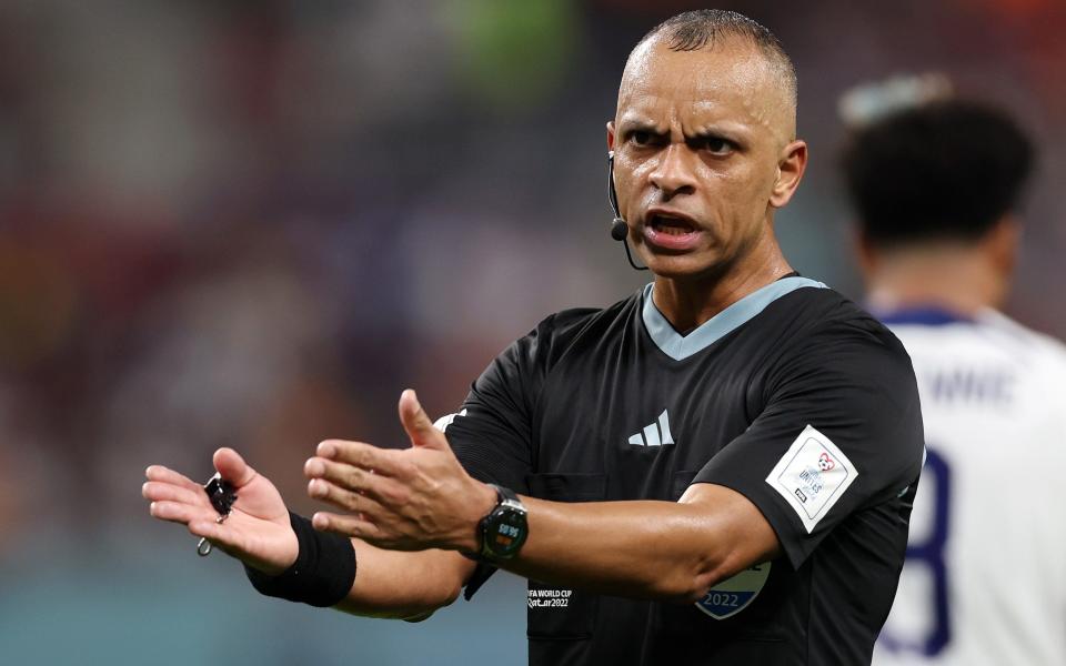 Wilton Sampaio, the referee in charge of England vs France - Clive Brunskill/GETTY IMAGES/CLIVE BRUNSKILL