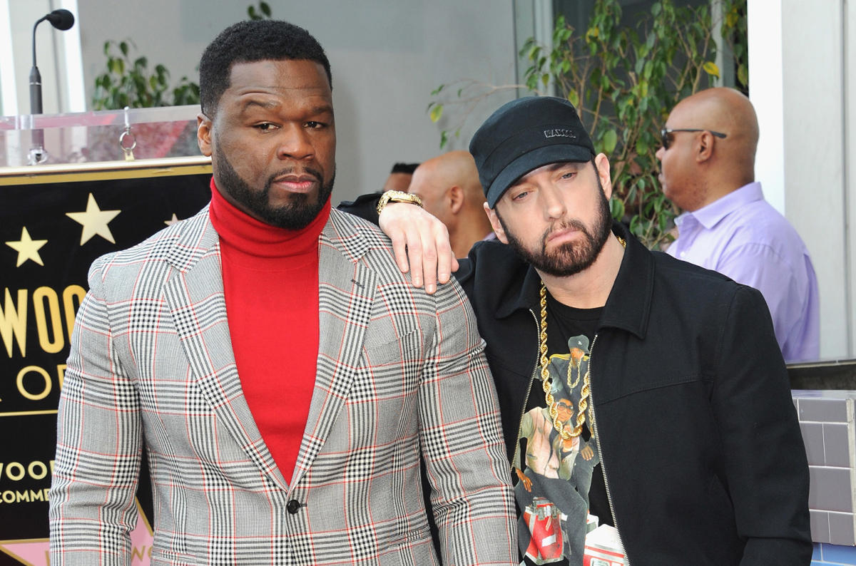 50 Cent Praises Eminem’s New Album ‘The Death of Slim Shady’: ‘S— Is Crazy’