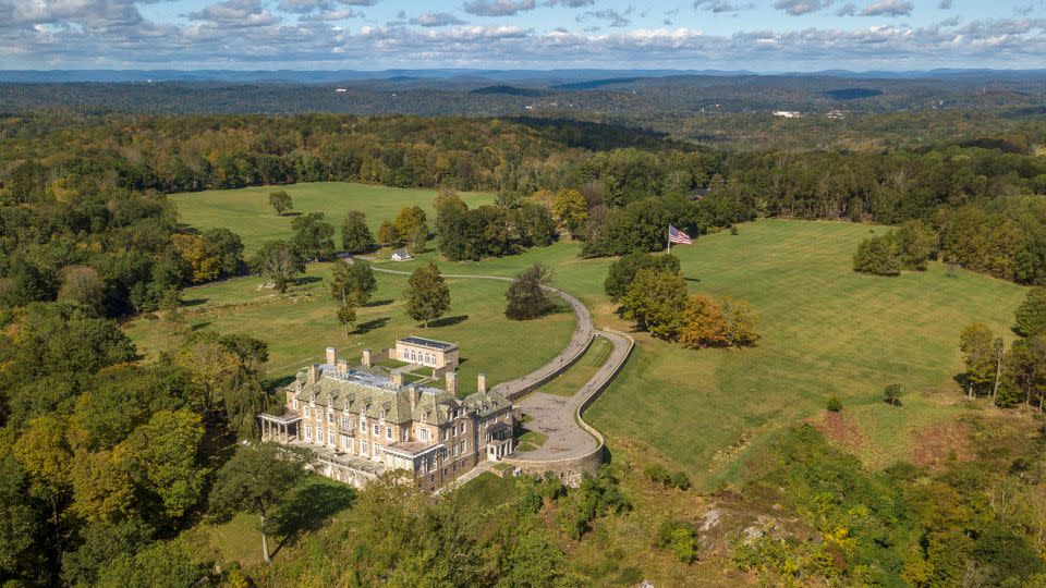 This September 2020 photo shows Donald Trump's Seven Springs estate in Mount Kisco, Westchester County in New York. - Johnny Milano/The Washington Post/Getty Images
