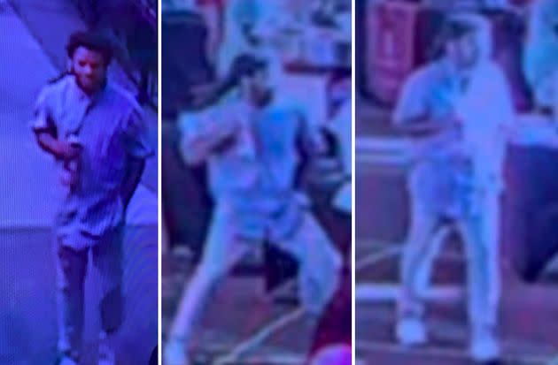 Louisville police released these photos of a man they say punched Mayor Greg Fischer at a downtown entertainment complex on Saturday. (Photo: Louisville Metro Police Dept.)