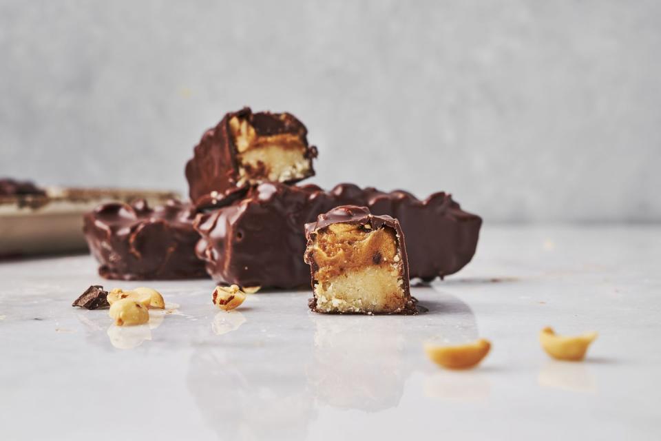 Copycat Snickers Bar