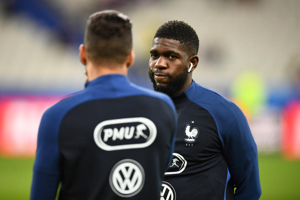 Umtiti retrouve Koscielny