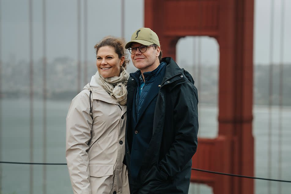 crown princess victoria of sweden and prince daniel royal visit to california