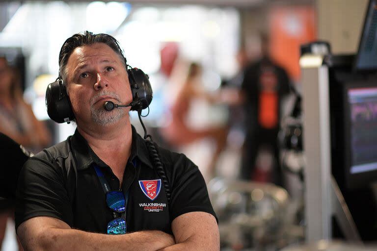 Michael Andretti durante una carrera de la Fórmula 1: su proyecto no pudo prosperar