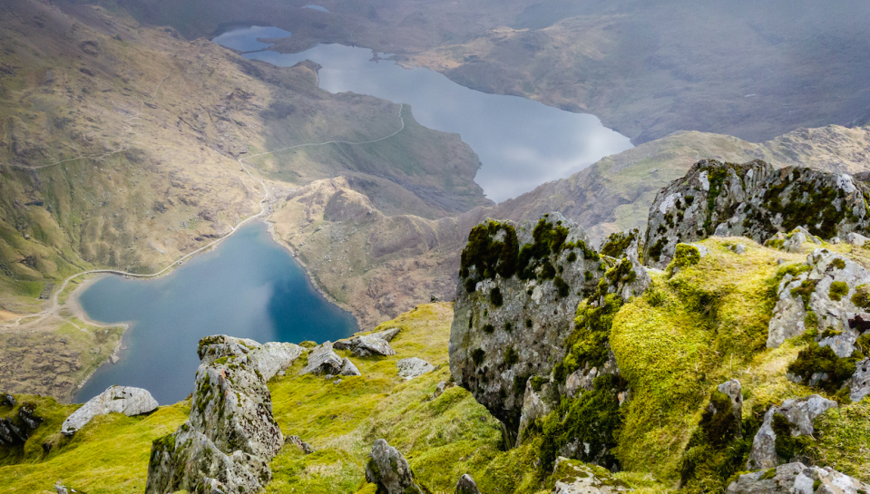 Llyn Llydaw in Snowdonia