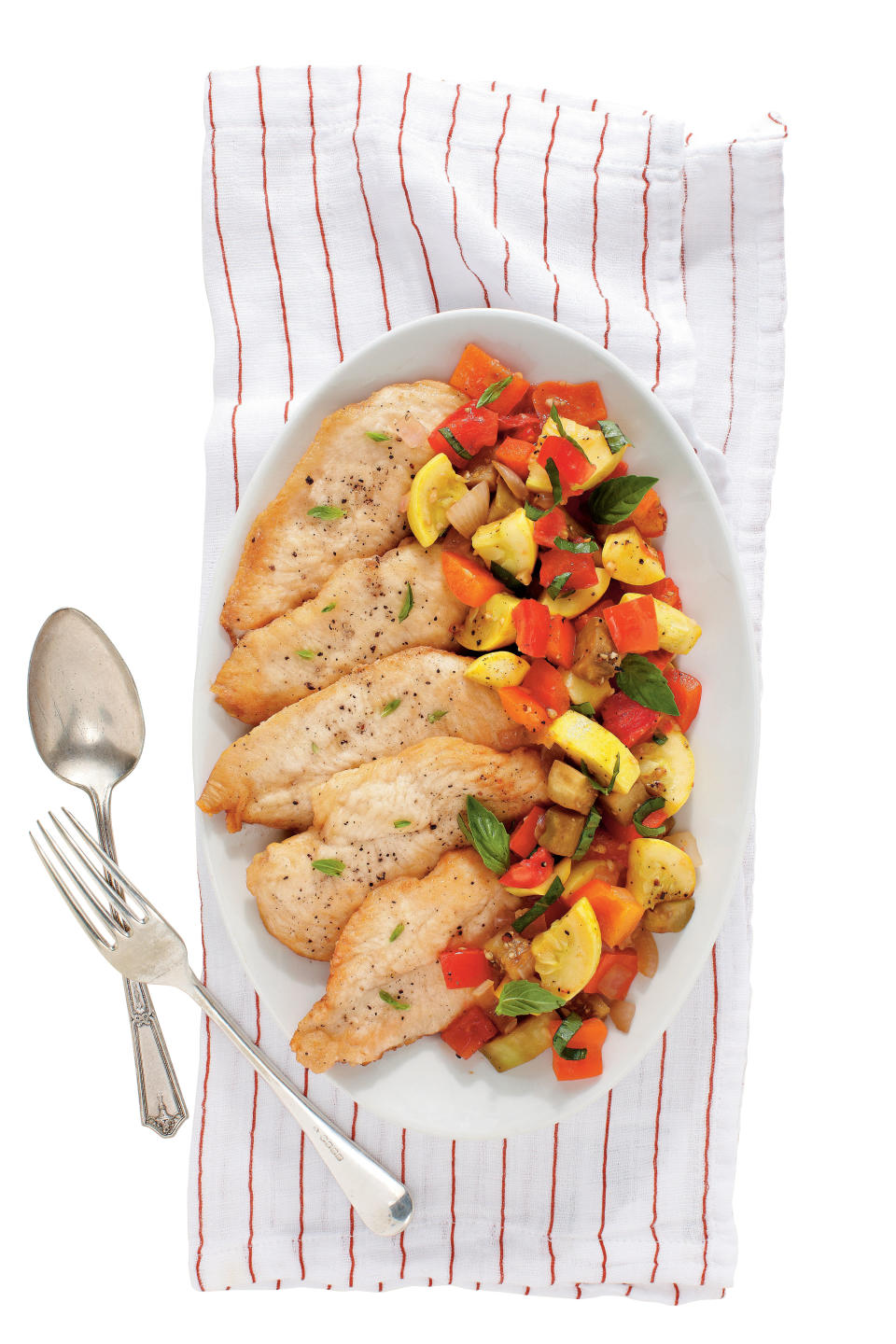 Chicken with Ratatouille