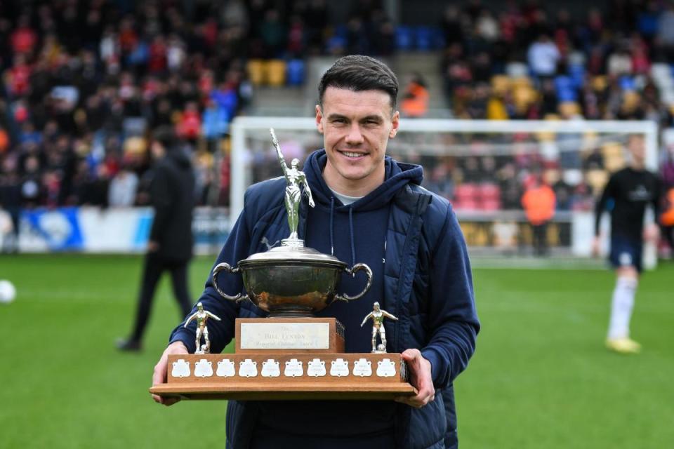 Ryan Fallowfield has been named as the Billy Fenton Clubman of the Year for the 2023/24 season. <i>(Image: Tom Poole)</i>