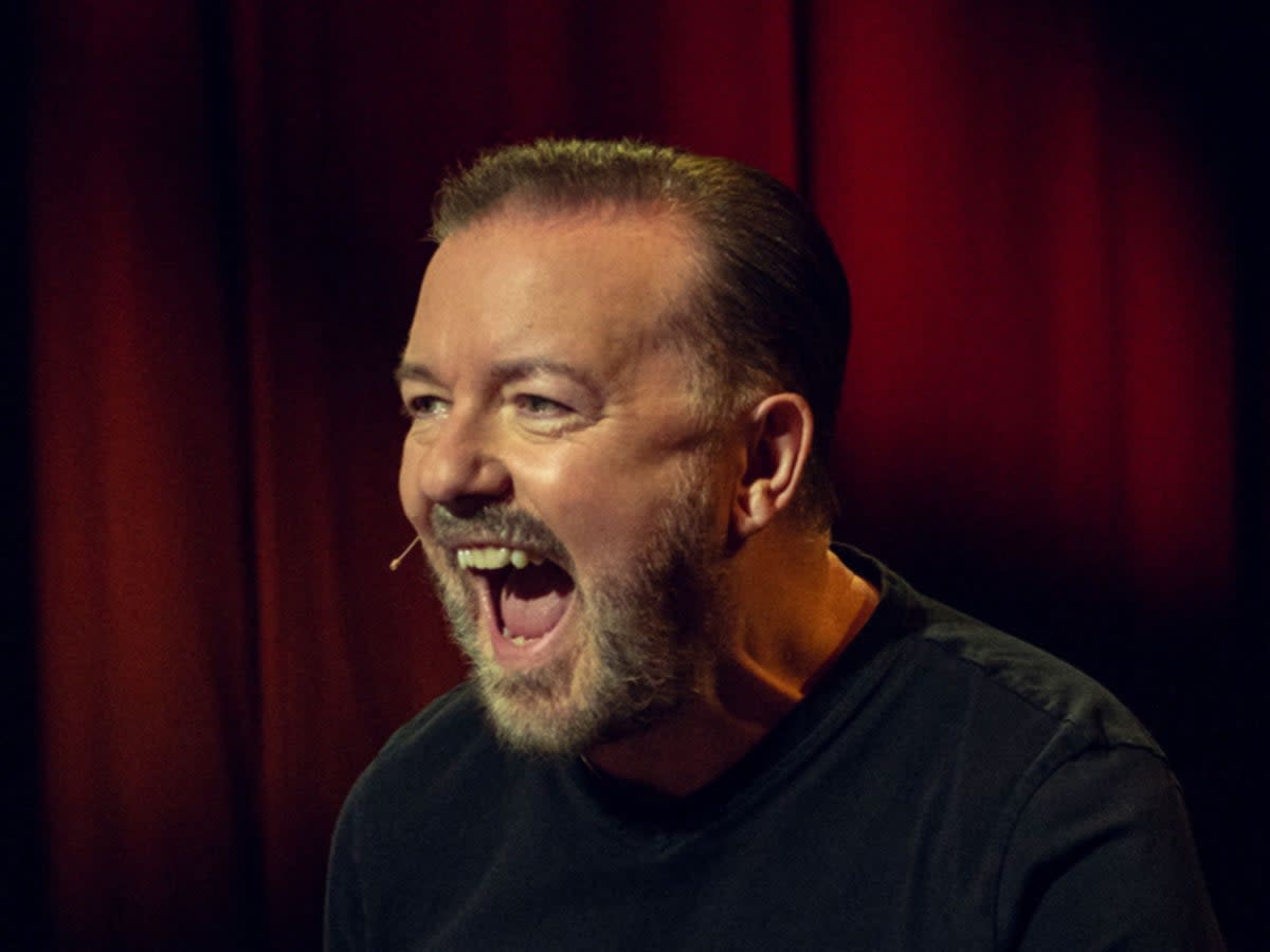 Ricky Gervais’s  seventh stand-up special is disappointing  (Netflix)