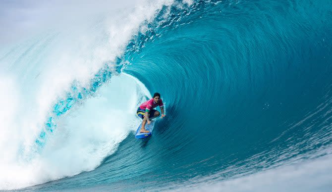 Teahupo’o Goes 'Perfect' as John John and Griffin Eliminations Deflate USA Olympic Medal Hopes