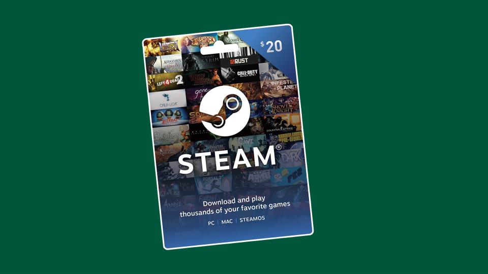 Best gift cards on Amazon: Steam