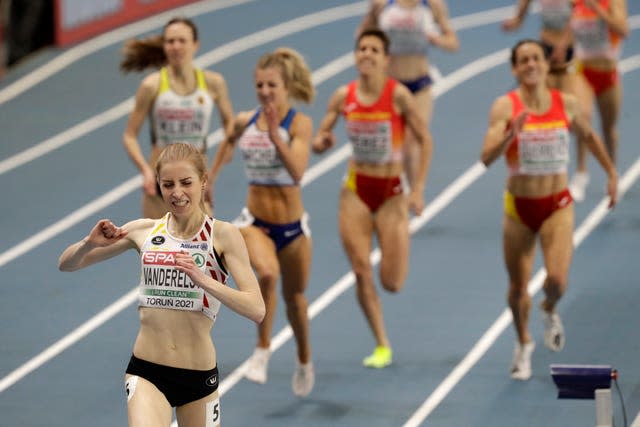 Britain's Holly Archer was disqualified after finishing second in the 1500 metres before being reinstated