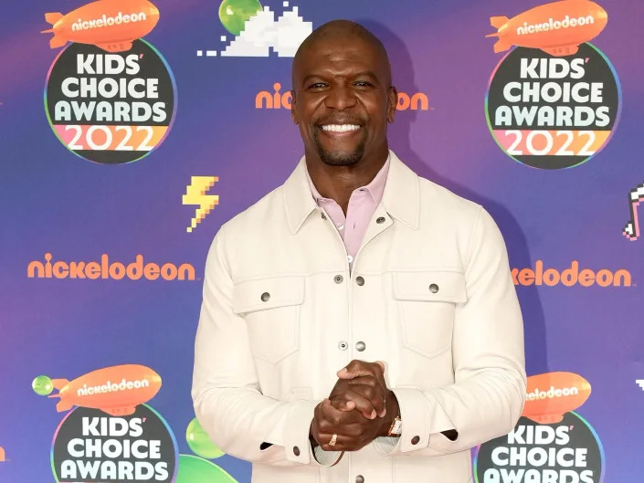 Terry Crews at the Kids Choice Awards in April 2022.