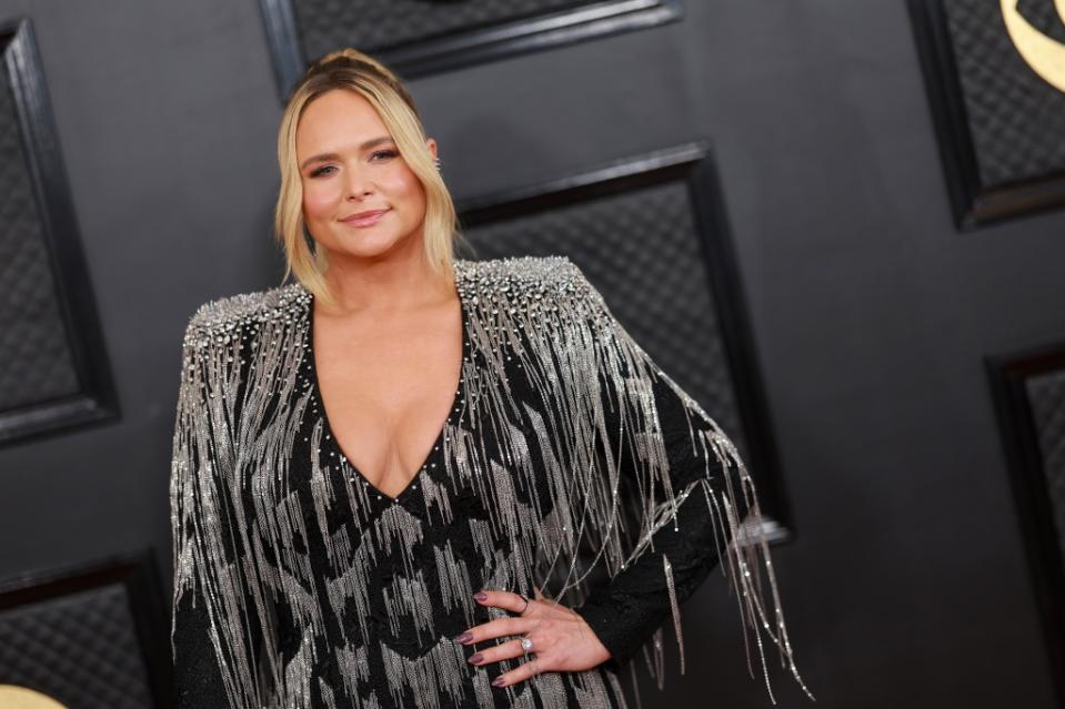 LOS ANGELES, CALIFORNIA - FEBRUARY 05: Miranda Lambert attends the 65th GRAMMY Awards on February 05, 2023 in Los Angeles, California. (Photo by Matt Winkelmeyer/Getty Images for The Recording Academy)