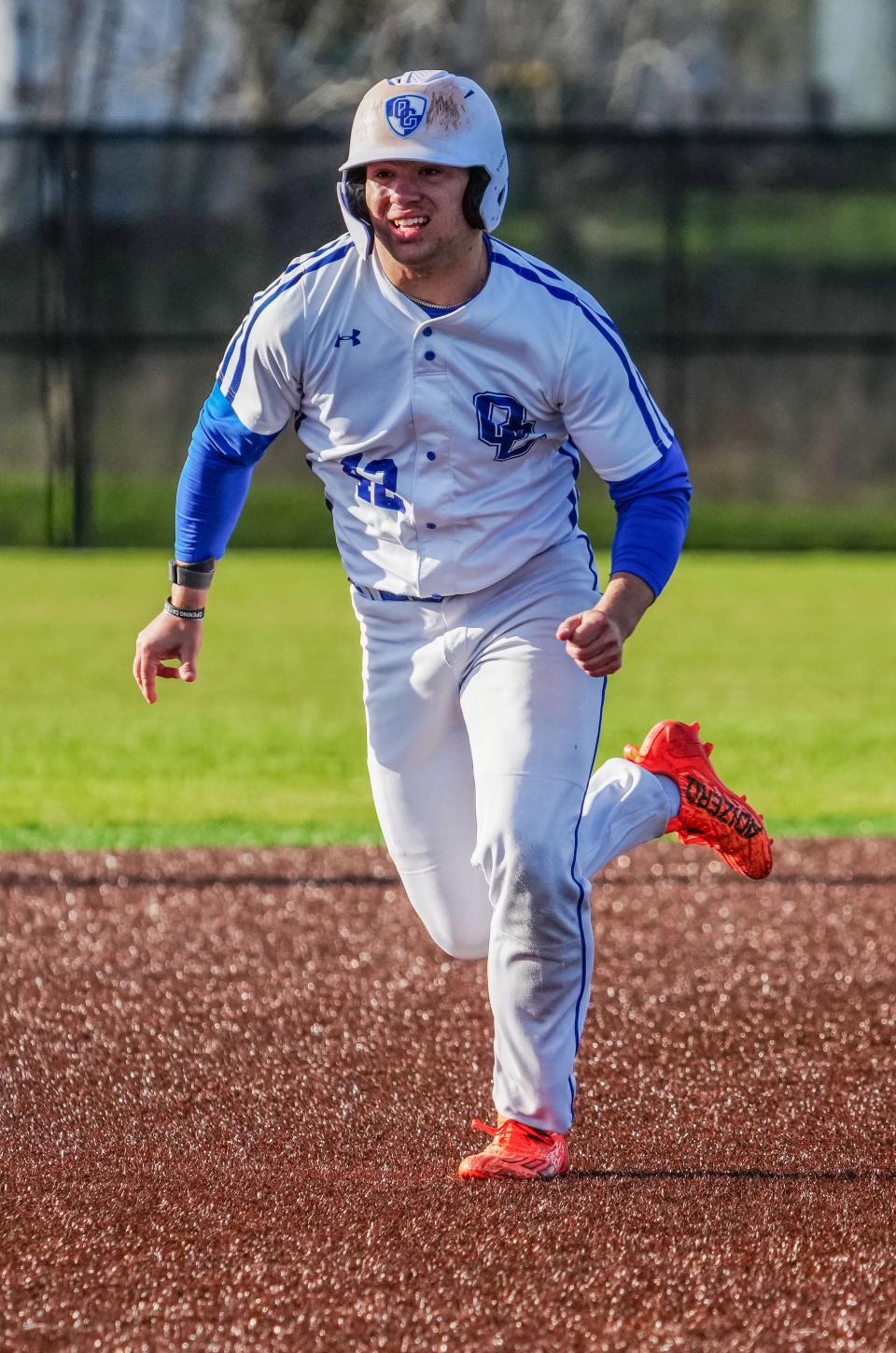 Cade Palkowski recently became Oak Creek's all-time leading base stealer.