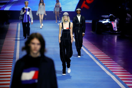 Tommy Hilfiger takes pole position in Milan, tommy hilfiger