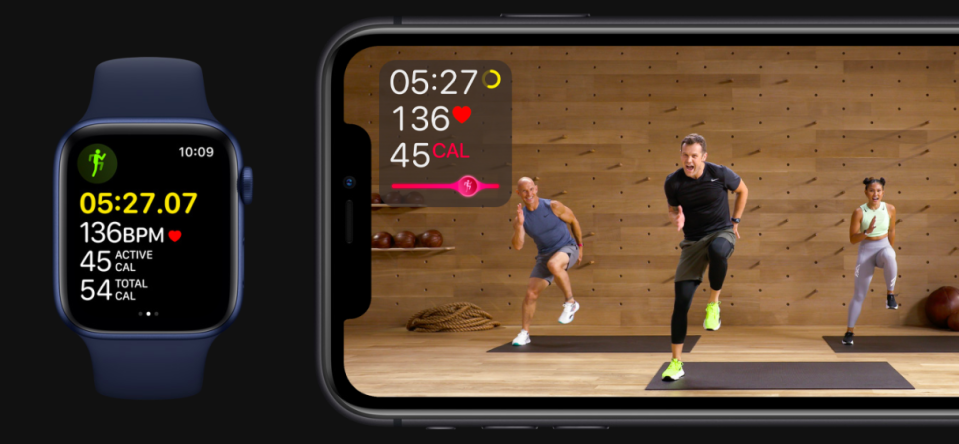 Apple's Fitness Plus subscription package launches later this year.