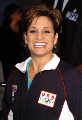 Mary Lou Retton at the LA premiere of Disney's Miracle