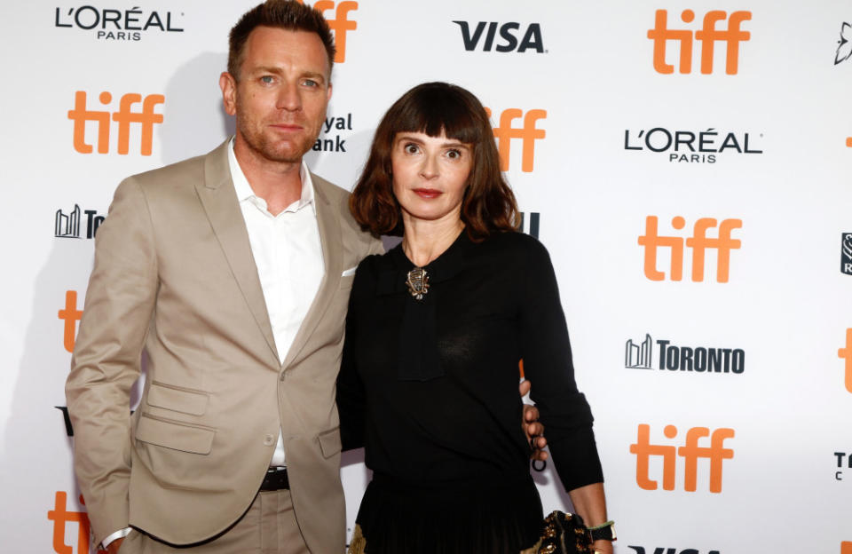 Ewan McGregor and Eve Mavrakis