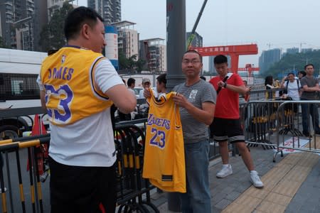 Basketball - NBA China Games - Los Angeles Lakers v Brooklyn Nets