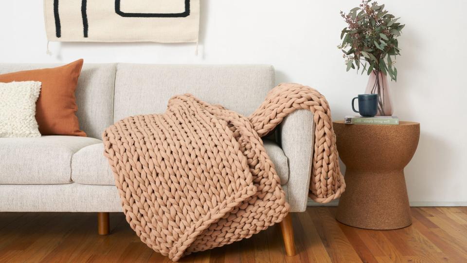More Than 80,000 People Signed Up to Buy This Cooling Weighted Blanket