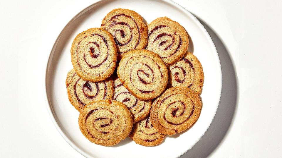 Slice-and-Bake Jammy Pinwheel Cookies