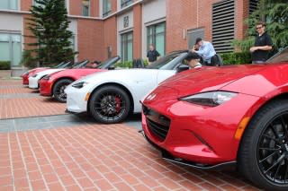 2016 Mazda MX-5 Miata drive, Southern California, July 2015