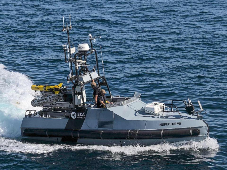 NATO REPMUS unmanned surface vehicle