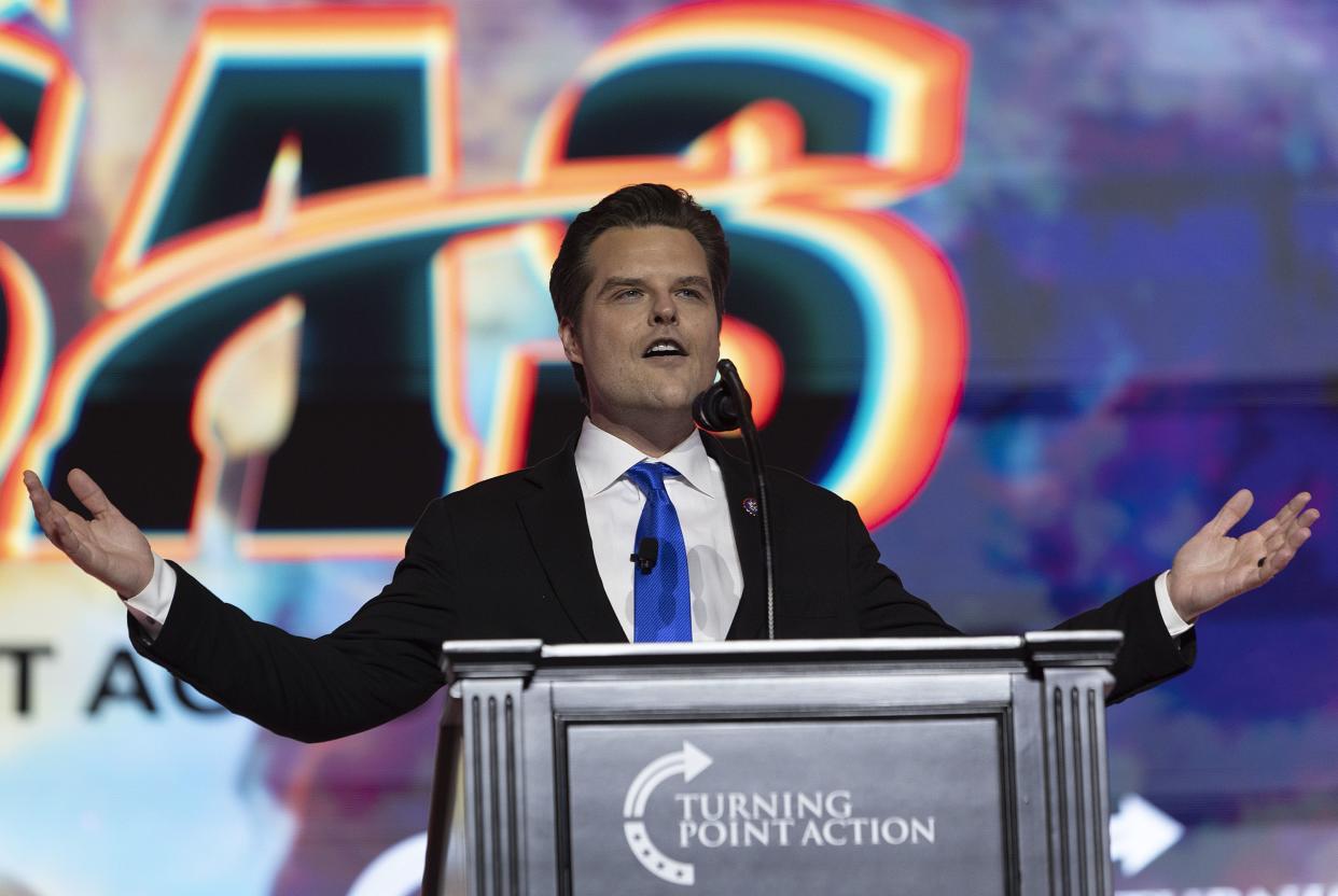 Rep. Matt Gaetz (R-Fla.)