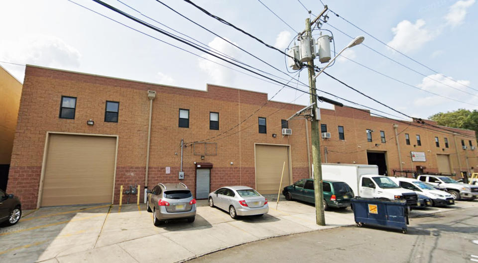 A warehouse at 6 Libella Court in Newark, N.J. (Google Maps)