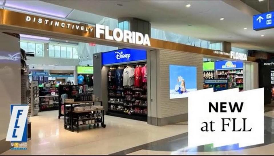 One of the new shops at Fort Lauderdale-Hollywood International Airport.