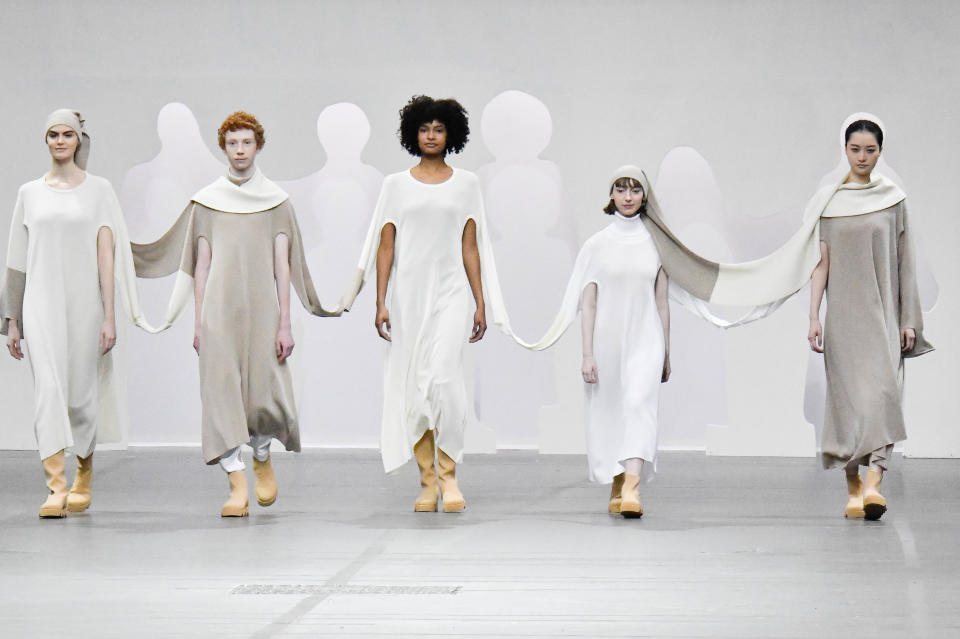 Issey Miyake. (Photo by Victor VIRGILE/Gamma-Rapho via Getty Images)