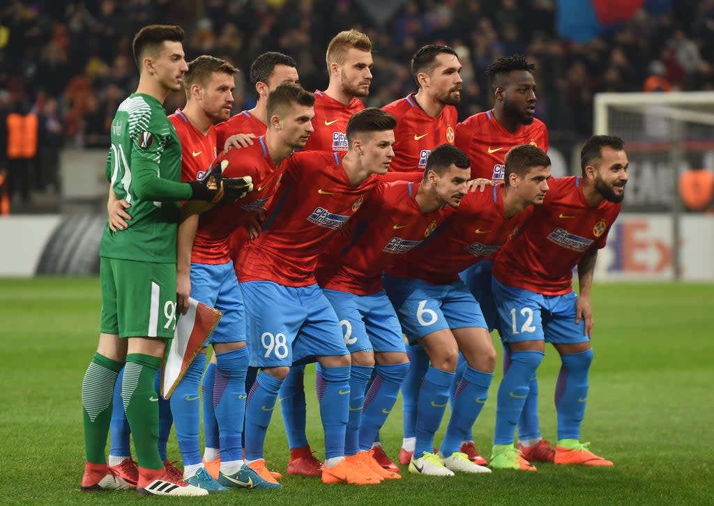 Steaua Bucharest are owned by former Romanian MP Gigi Becali  (AFP via Getty Images)