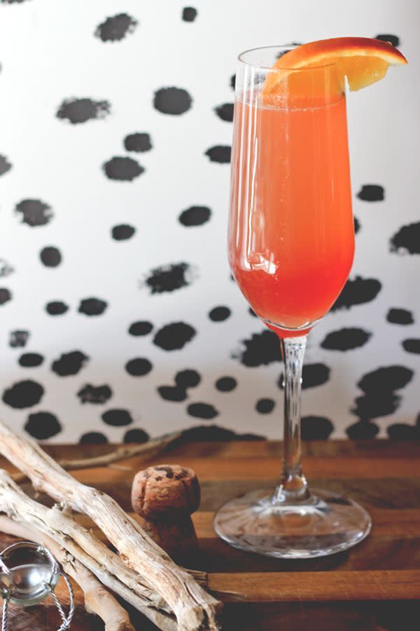 Kombucha Champagne Cocktail