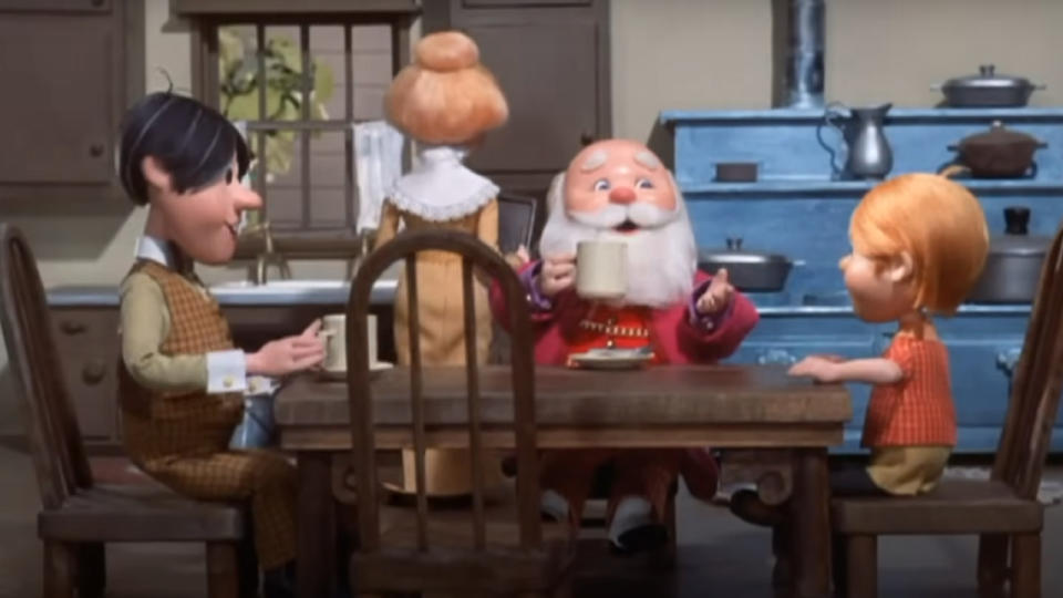 Santa at a table in The Year Without a Santa Claus